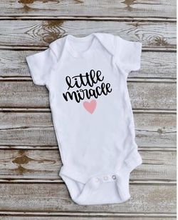 Little miracle onesie (preemie available)