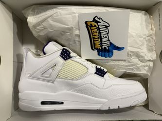 Jordan 4 Purple Metallic White DS OG ALL