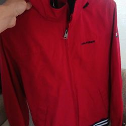 Tommy Hilfiger Jacket Fits Like A Medium Men's But It's A Small Mens