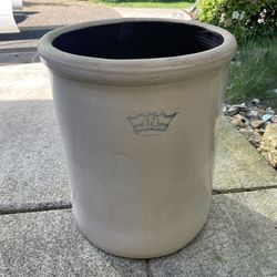 Vintage Robinson RansBottom 12 Gallon Stoneware Crock