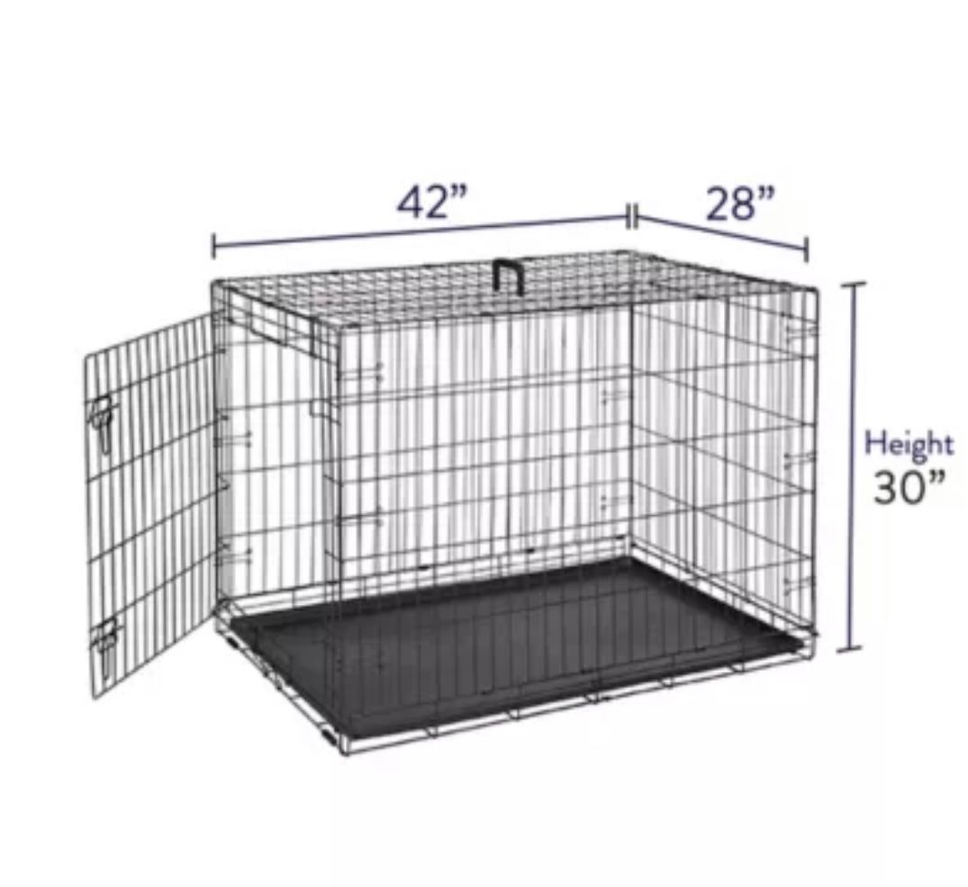 Dog Wire Crate Single Door