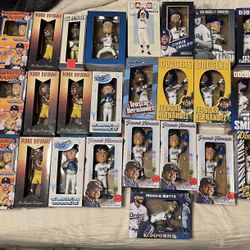 Los Angeles Dodgers Baseball Bobbleheads Freddie Freeman Mookie Betts Yoshinobu Yamamoto Roki Sasaki Teoscar Hernandez Kobe Bryant And More! 