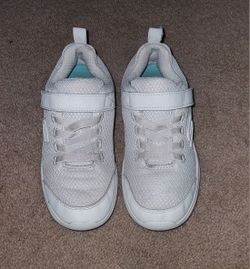 Girls White Skechers Sneakers Size 2.5