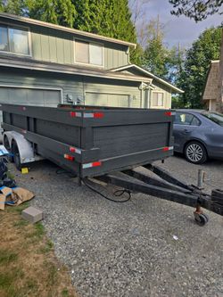 16 ft hauling trailer title in hand