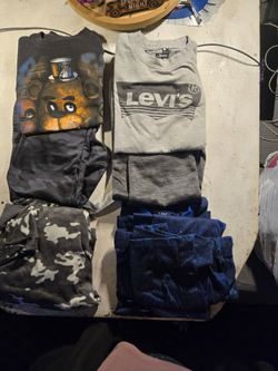 Boys Lot Of 6 Size 8