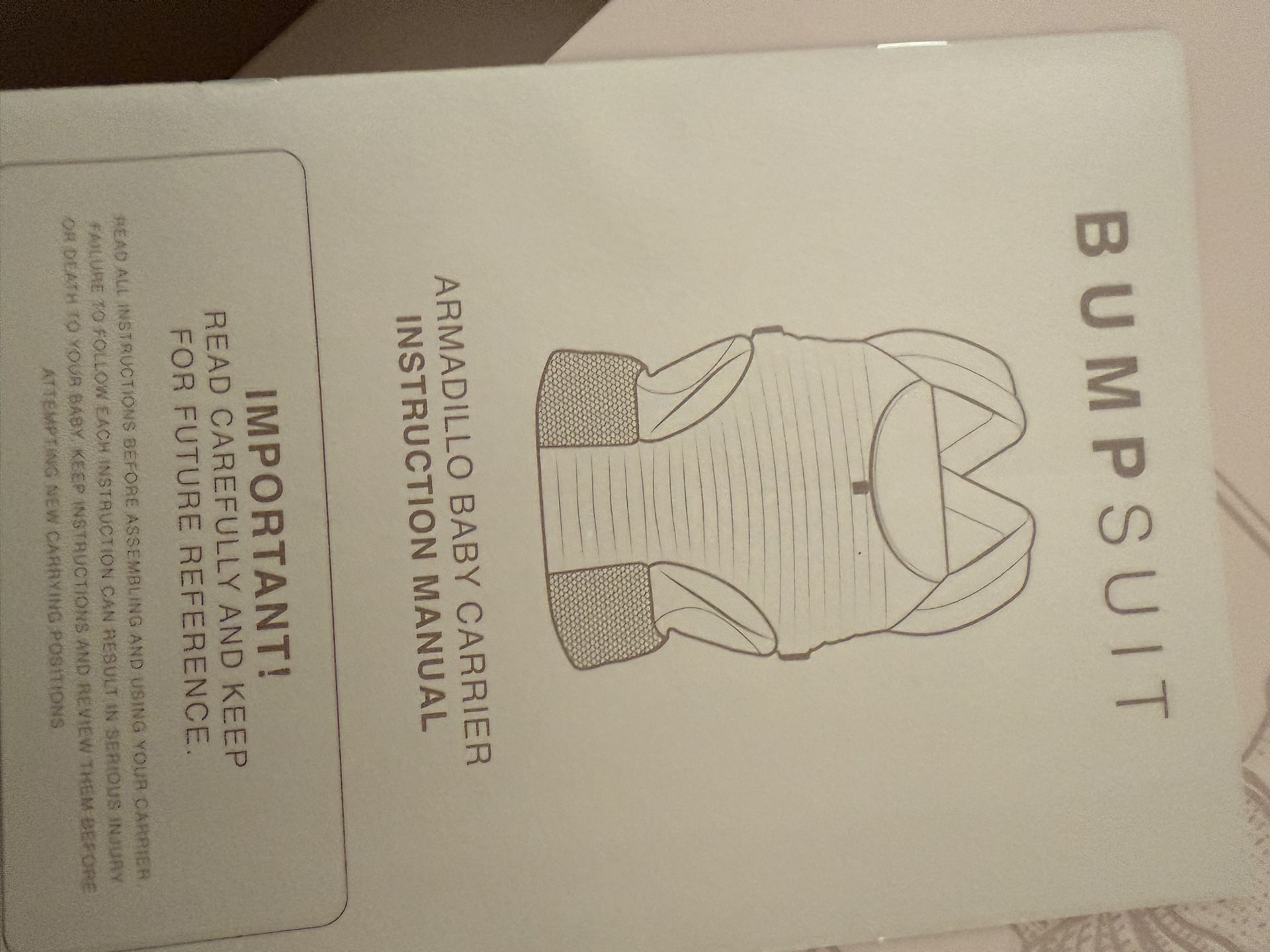 Bump Suit Baby Carrier
