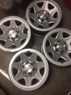 2016 chevy Silverado 17"