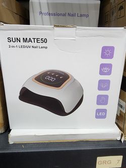 SUN MATE50 2-in-1 LED/UV Nail Lamp