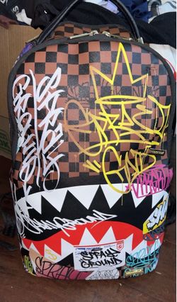 Spray ground backpack