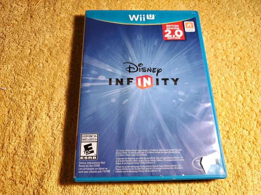 DISNEY INFINITY 2.0 WII GAME COMPLETE