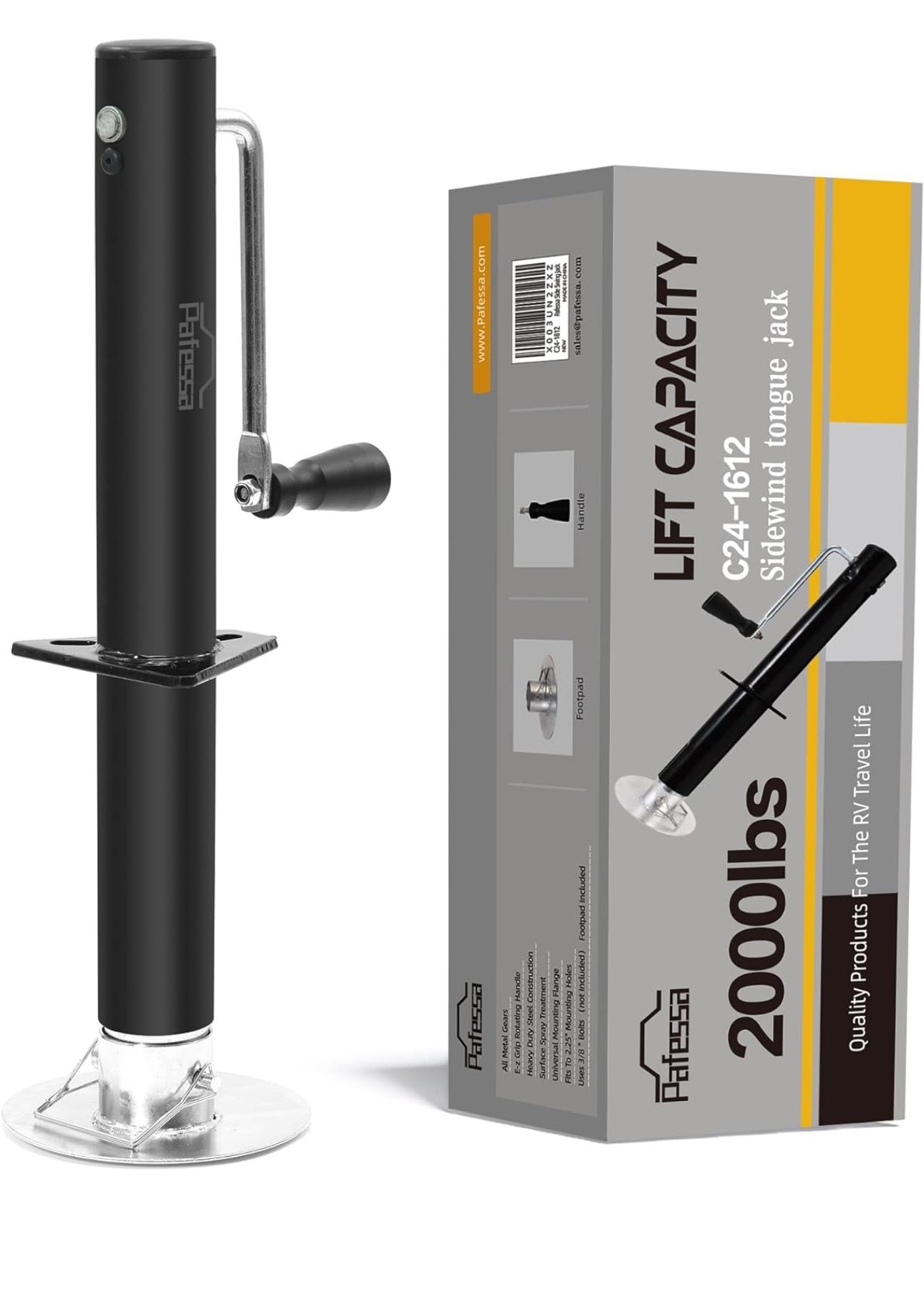2000 Lbs Lift Capacity Tongue Jack