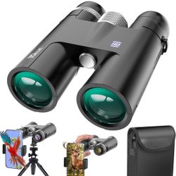 Binoculars  with Upgraded Phone Adapter, Tripod and Tripod Adapter
