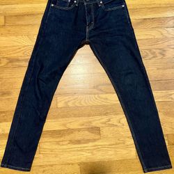 LEVIS 512 30x32 Indigo Blue Great Condition Used