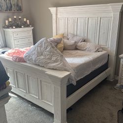 complete bet set, rustic white.