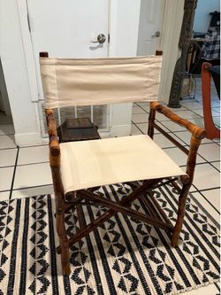 Foldable Bamboo Chair