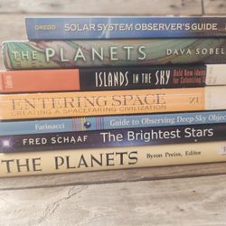 7 Astronomy/Space Books