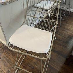 Set Of 2 Island Chairs - Counter Height Stools