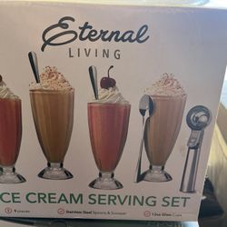 Ice Scream Set With Scooper 