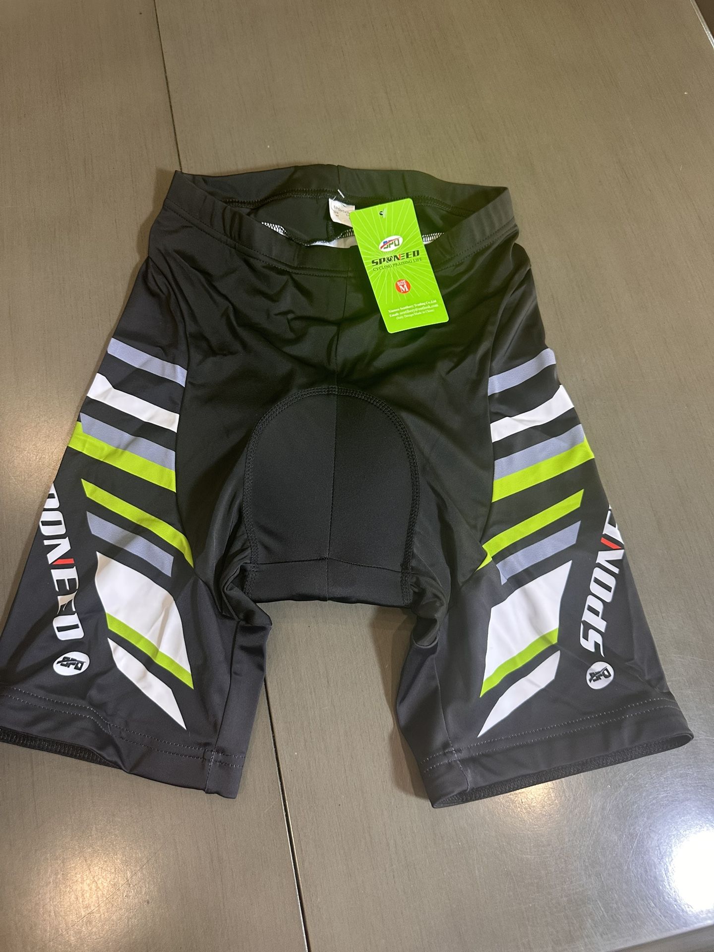 NWT: sponeed Bicycle Shorts for Men Cycle Tights Pants Padded Short