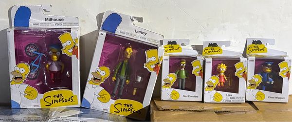 Simpsons Jakks  figuring set