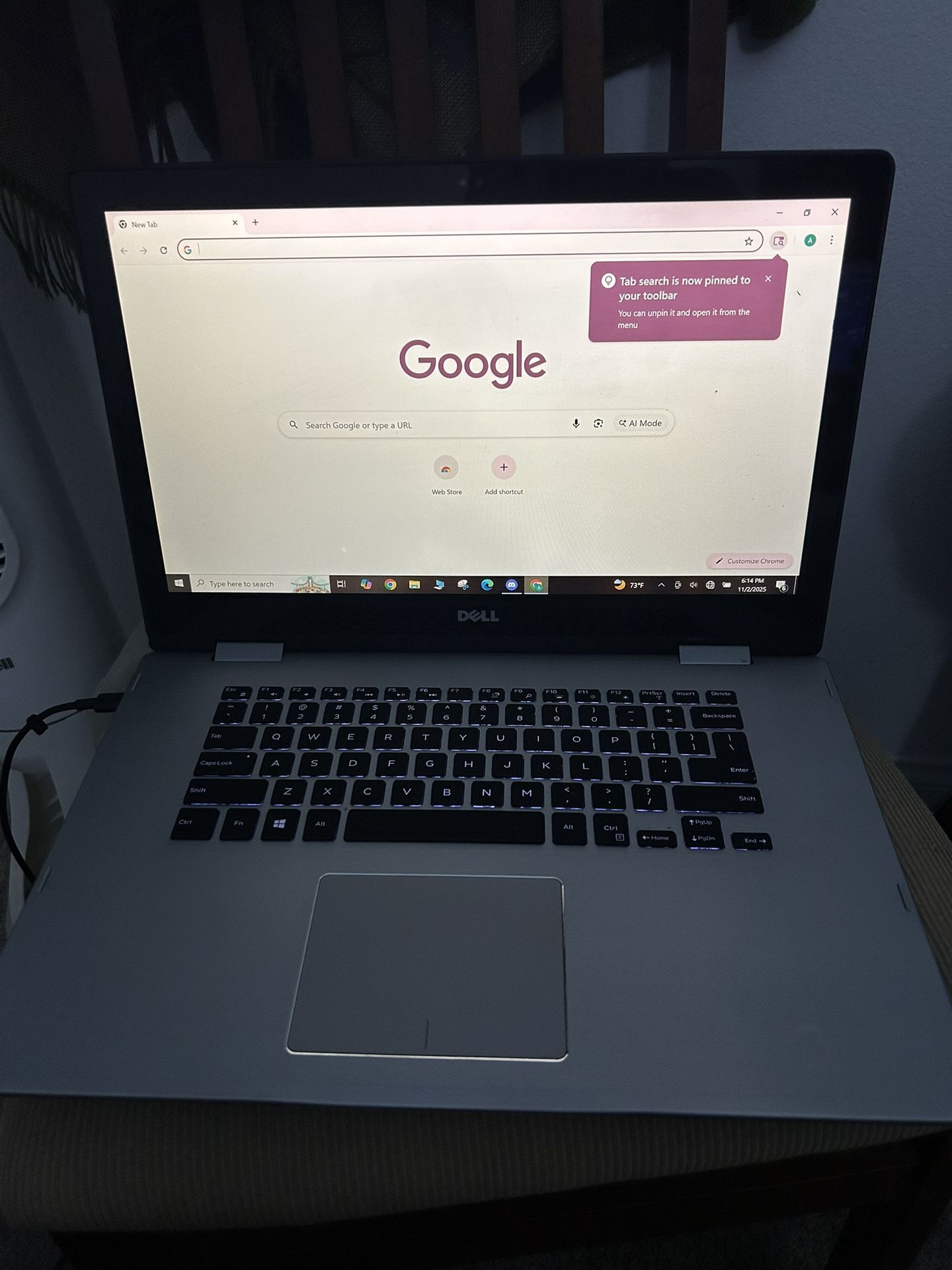 Dell Inspiron 15” Touchscreen Laptop – i7 / 12GB RAM / 512GB SSD