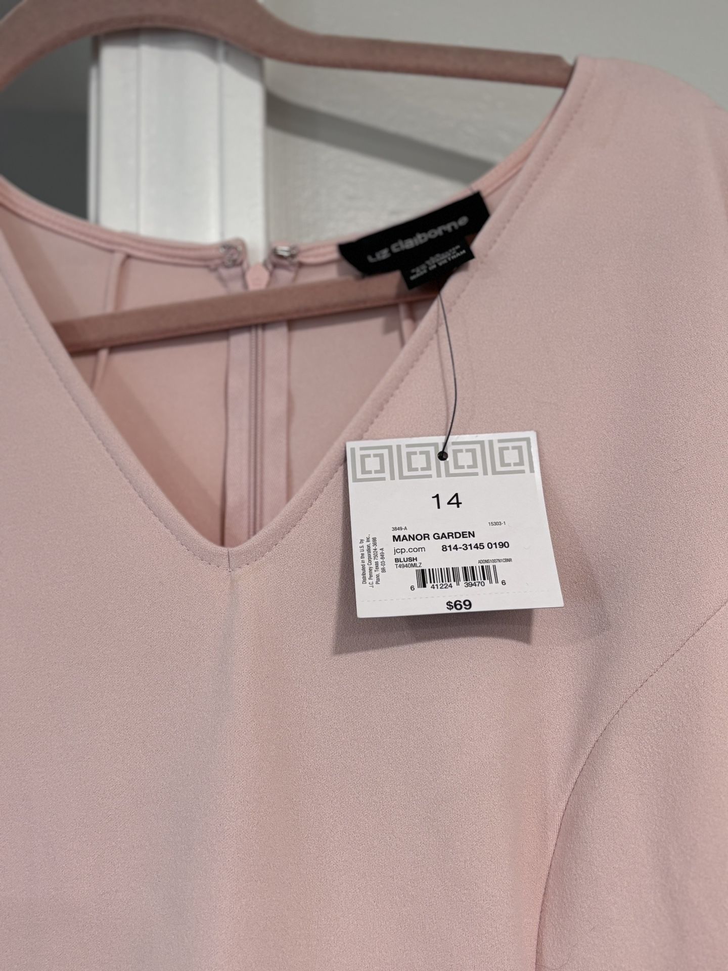 Liz Claiborne Pretty Pink Dress