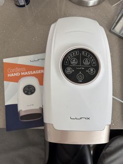 Lunix LX3 Hand Massager - White