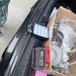 Milwaukee light with m18 battery