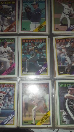 Baseball cards