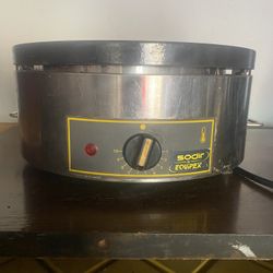 Roller Grill 350 FE/400FE Comercial Electric Single Crepe Maker 