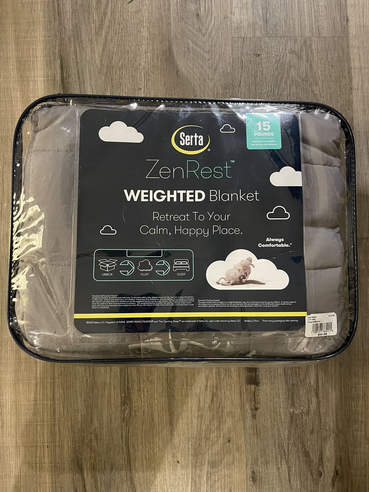 Brand New- 15lb Weighted Blanket