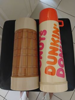 DUNKIN DONUTS & ALLADIN THERMOSES