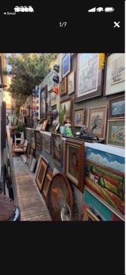 Follow me on OfferUp to see my daily new arrivals Art sale tomorrow 11 til 5 pm