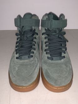 WOMENS NIKE AIR FORCE 1 HIGH SE VINTAGE GREEN SZ 6