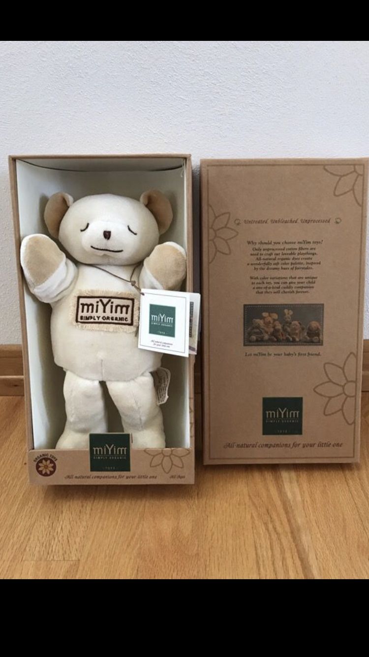 Organic miYim bear - new in box