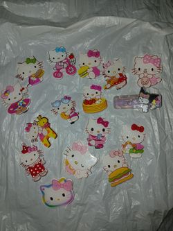 Hello kitty hair clips