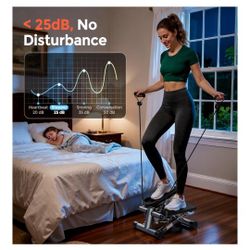 Sportsroyals Stair Stepper,Twist/Mini Stepper for Exercise at Home