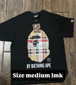 By bathing ape shirt, Size Medium