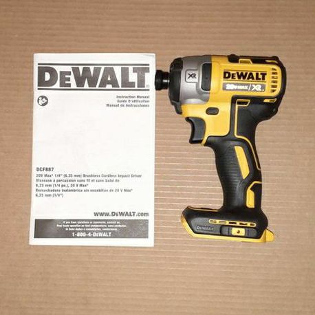 DeWalt 20-Volt MAX XR Lithium-Ion Cordless Brushless 3-Speed 1/4 in. Impact Driver (Tool-Only)