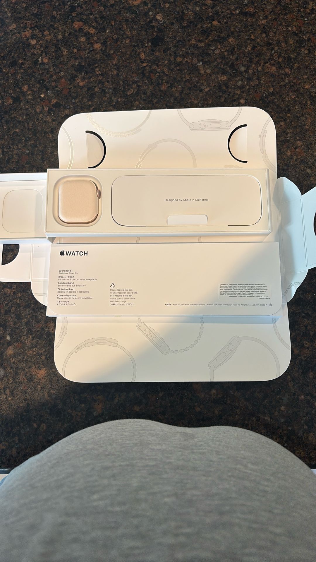 Apple Watch 10-46mm Rose Gold S/M