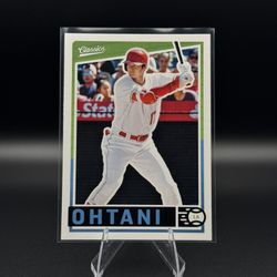 Shohei Ohtani 2019 Panini Classics Baseball Card No. 9