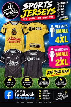 CLUB AMÉRICA JERSEYS – AVAILABLE NOW 🟡⚫