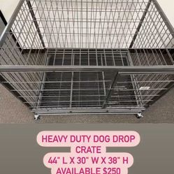 Drop Kennel Heavy Duty dog Kennel Crate 