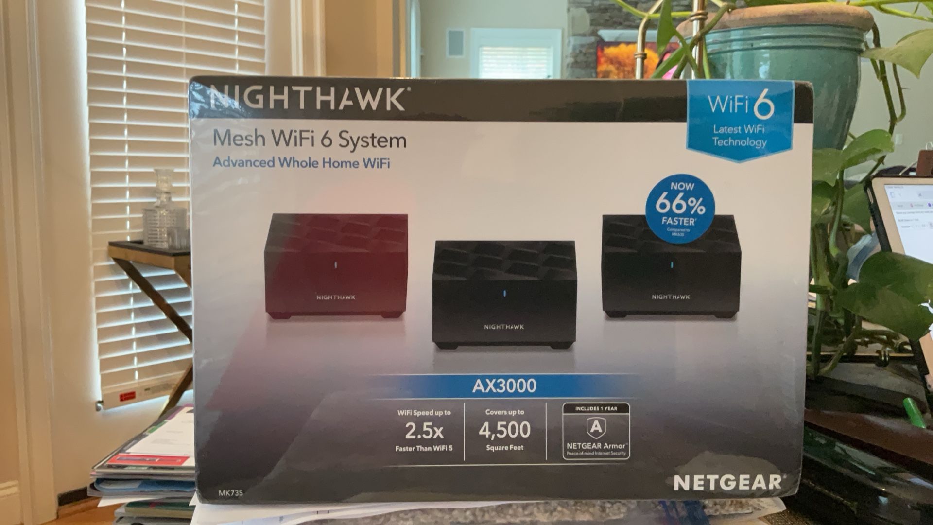 Nighthawk WiFi 6 Mesh System ** Router + 2 Satellites