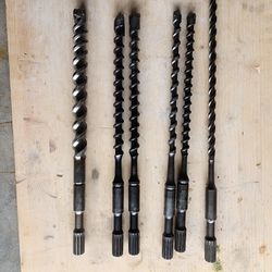 Drill Bites Bosch 1/2"Rotary Hammer (6 Pcs) All For $25.00