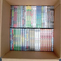Large Lot Of Learn Spanish And Ither Dvds 