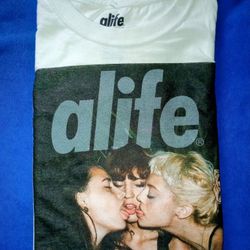 Men's Size XL aLife NYC Graphic T Shirt 