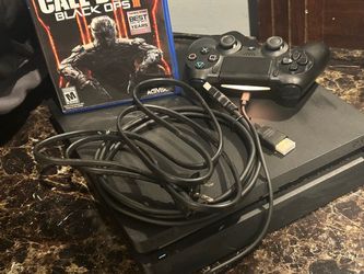 PS4 SLIM 1TB with BLACK OPS 3