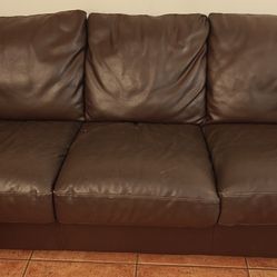 Free Leather Living room Furniture Set
