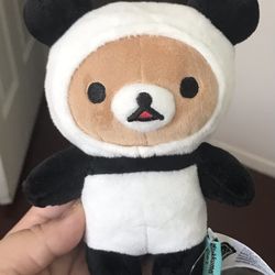 Small Rilakkuma Panda Plush